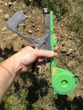 A hand binding tool.