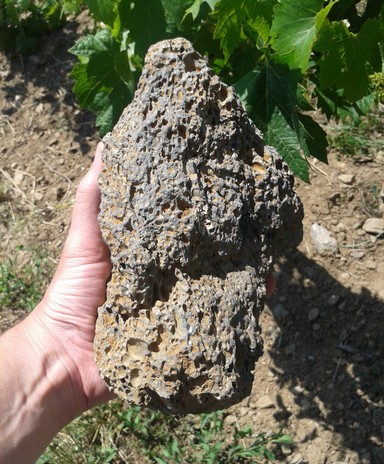 Large scoria sample.