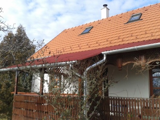 Finally: rain gutters.