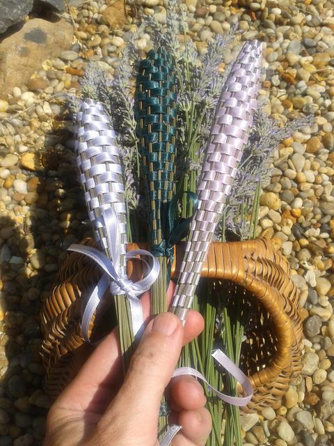 Lavender wands.