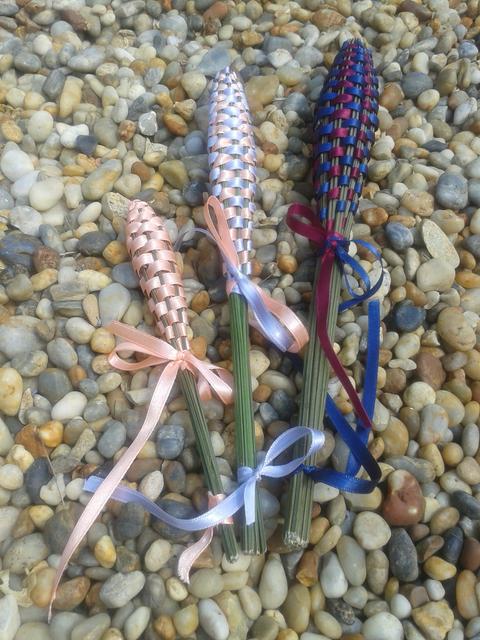 Lavender wands.
