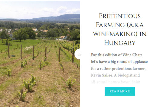 retentious Farming (A.K.A Winemaking) in Hungary.