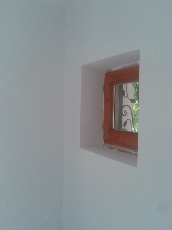 Renovating: Final Plastering and Painting Around a&nbsp;Window