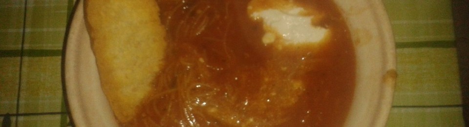 When fully cooked, served with some sour cream and toast.